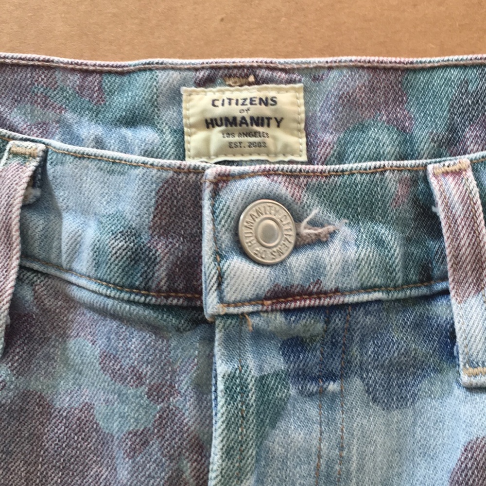 Citizens of humanity Olivia crop, high rise slim